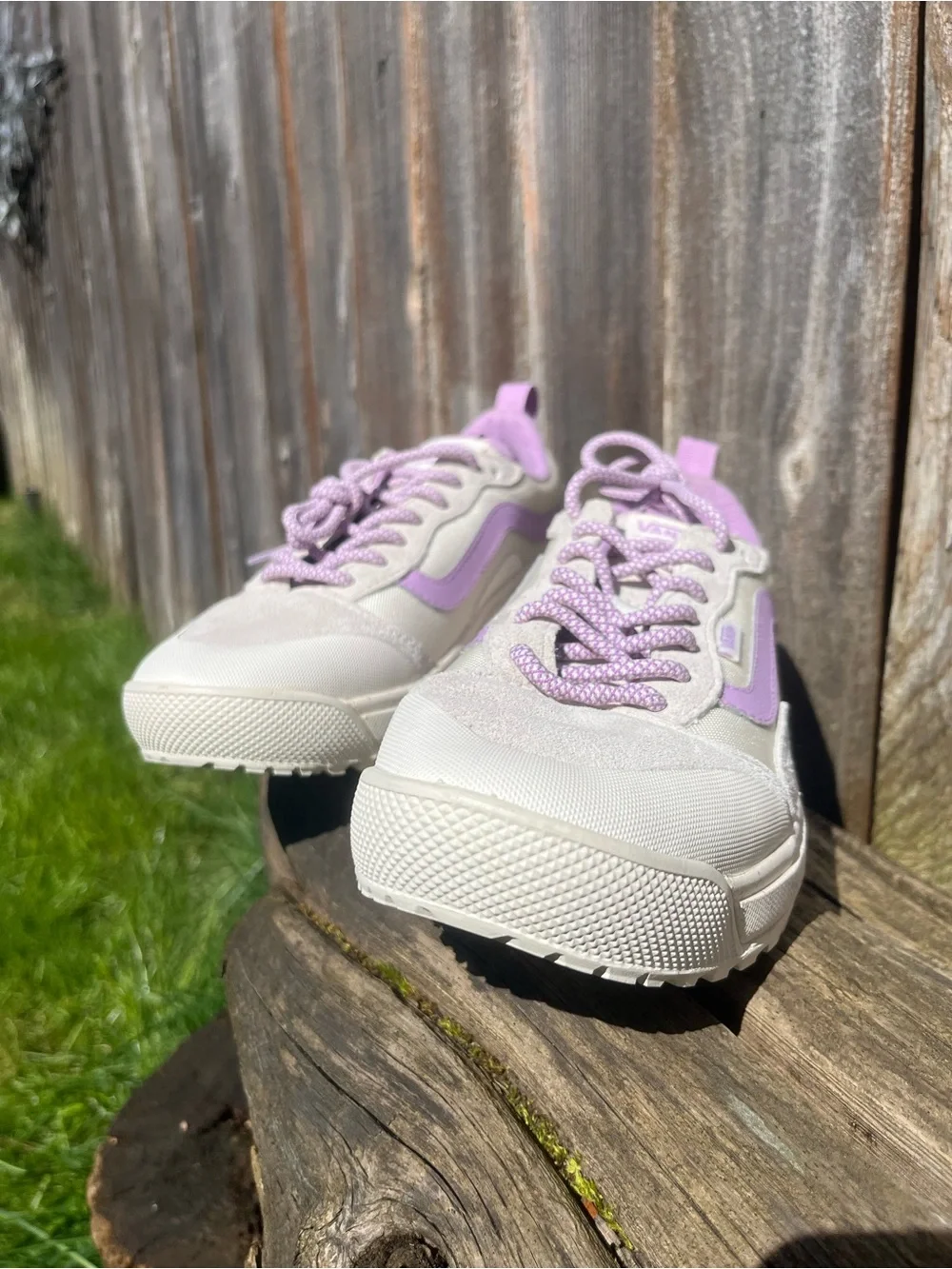 Vans Off The Wall ultra range made for the elements cold weather lavender sneake